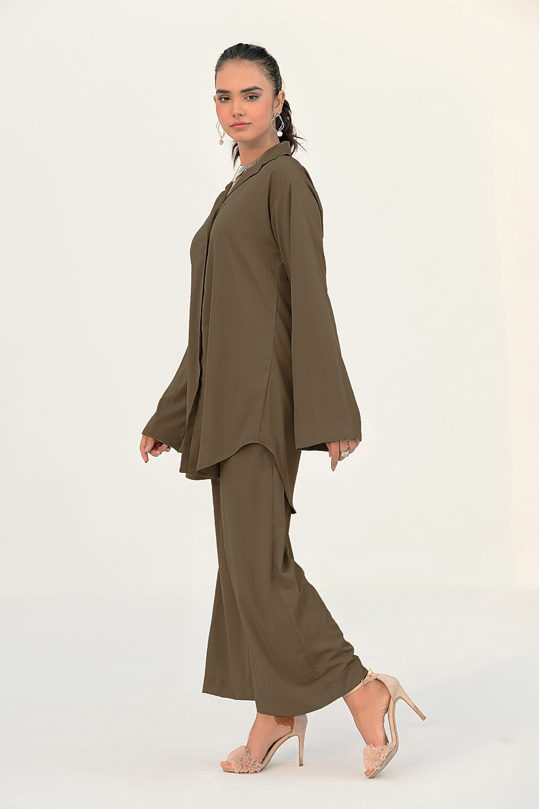 Sandy Brown Co Ord Set