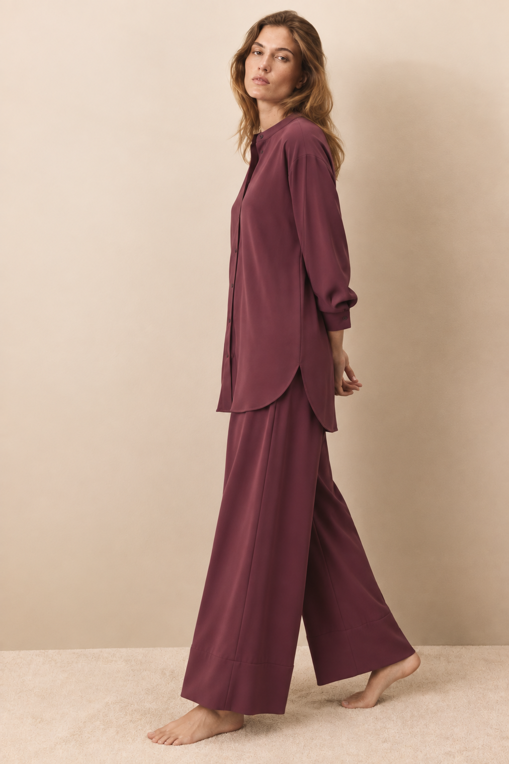 Plum Flow Co-ord Set