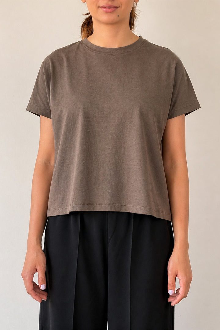 RELAXED FIT COTTON T-SHIRT