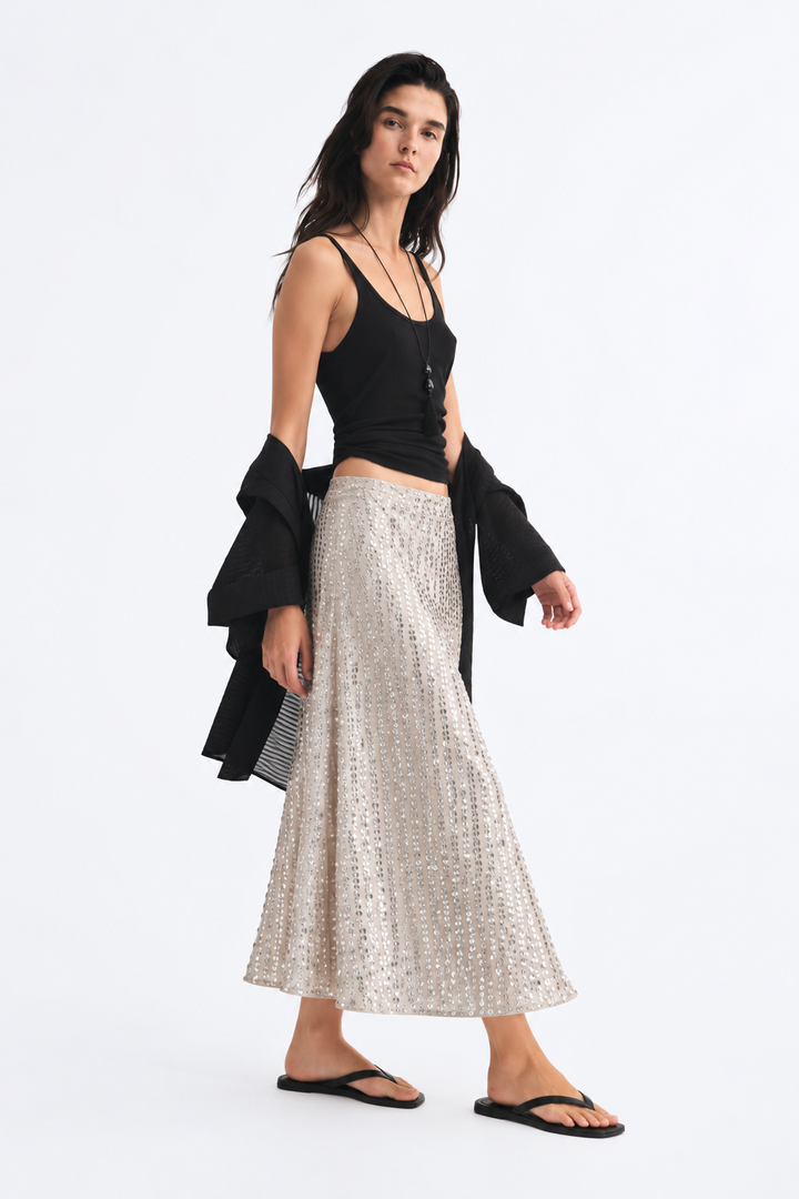 Starlight Sequin Skirt