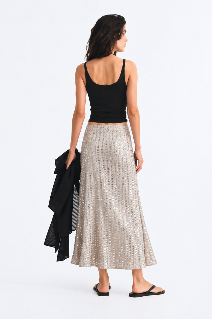Starlight Sequin Skirt