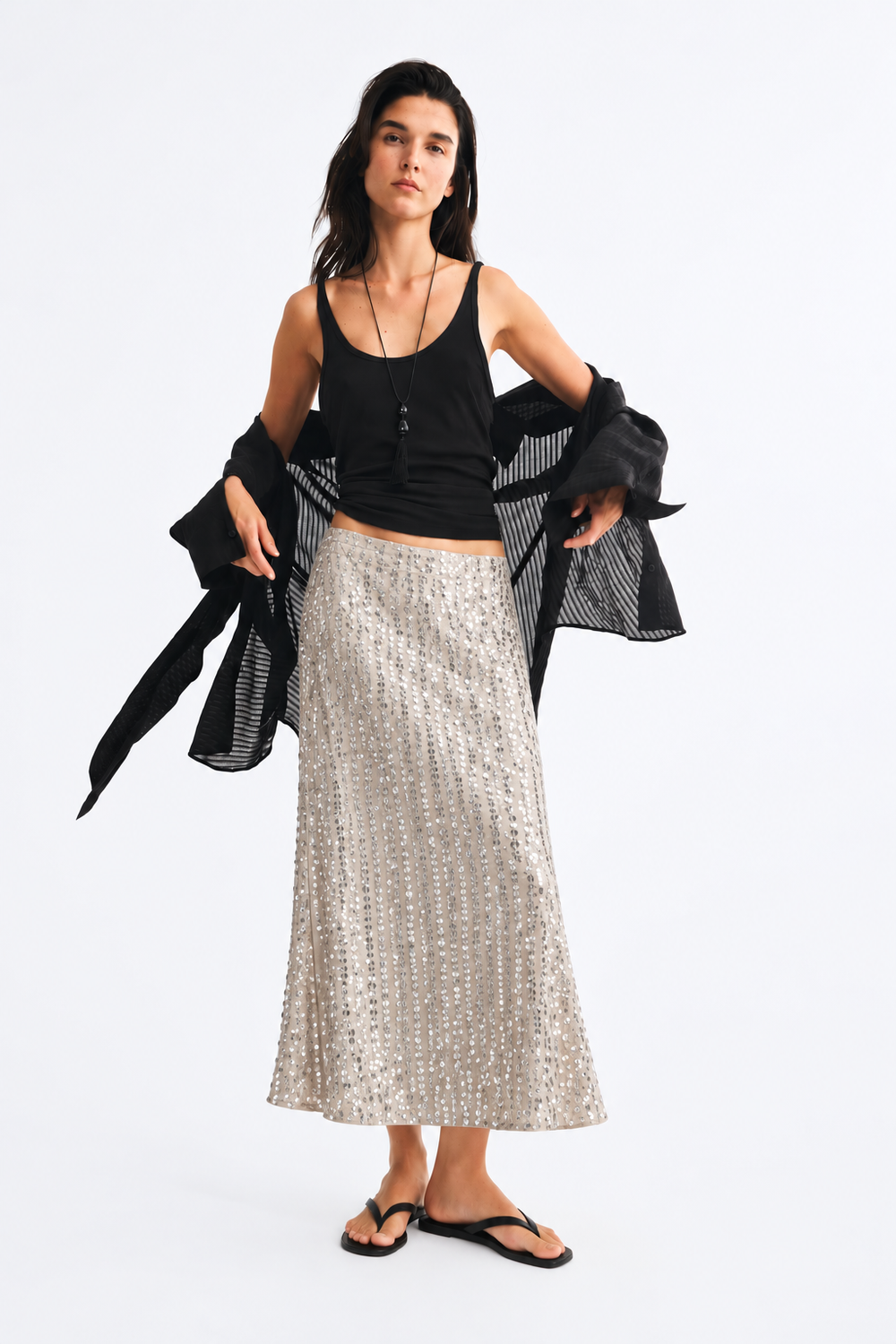 Starlight Sequin Skirt