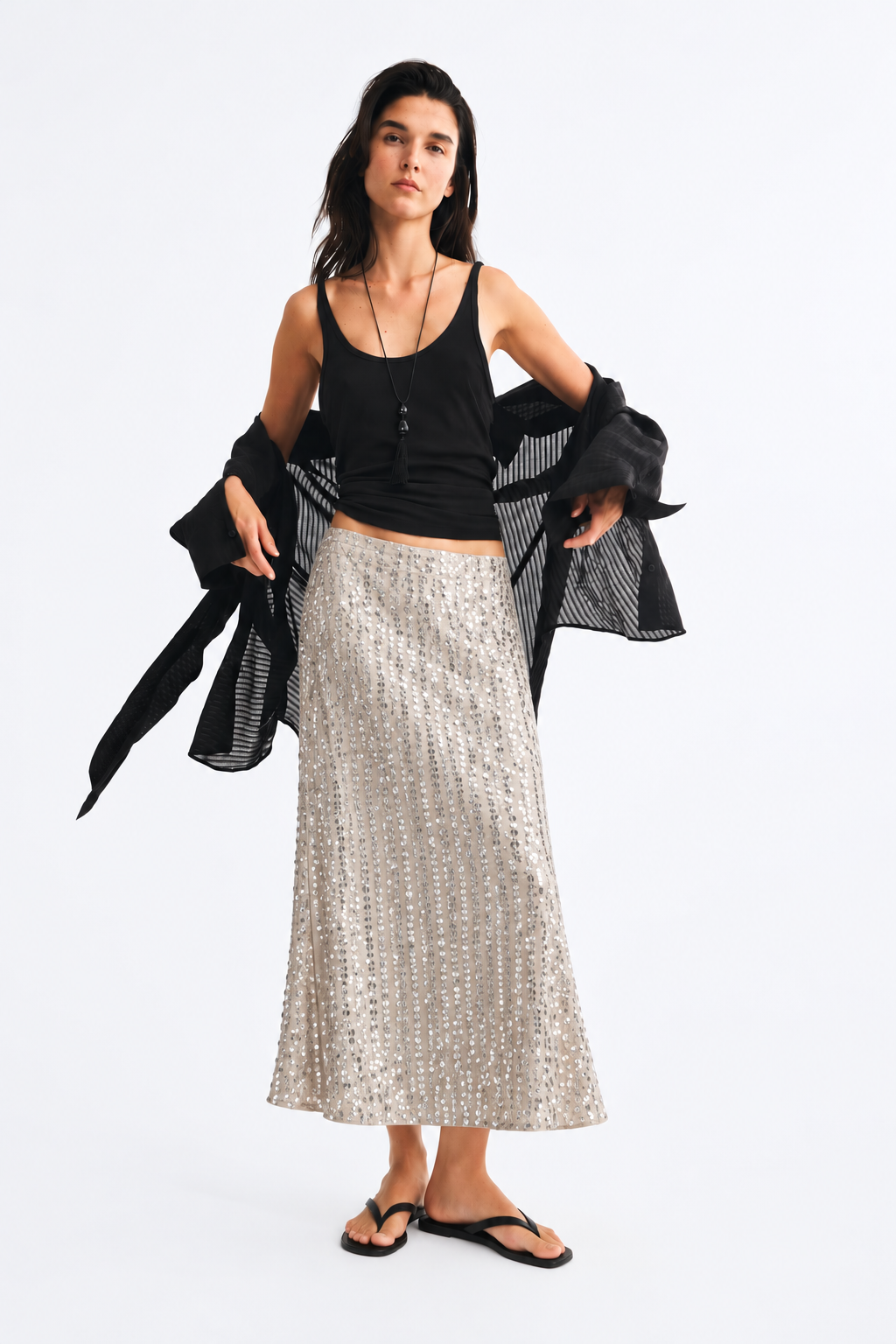 Starlight Sequin Skirt