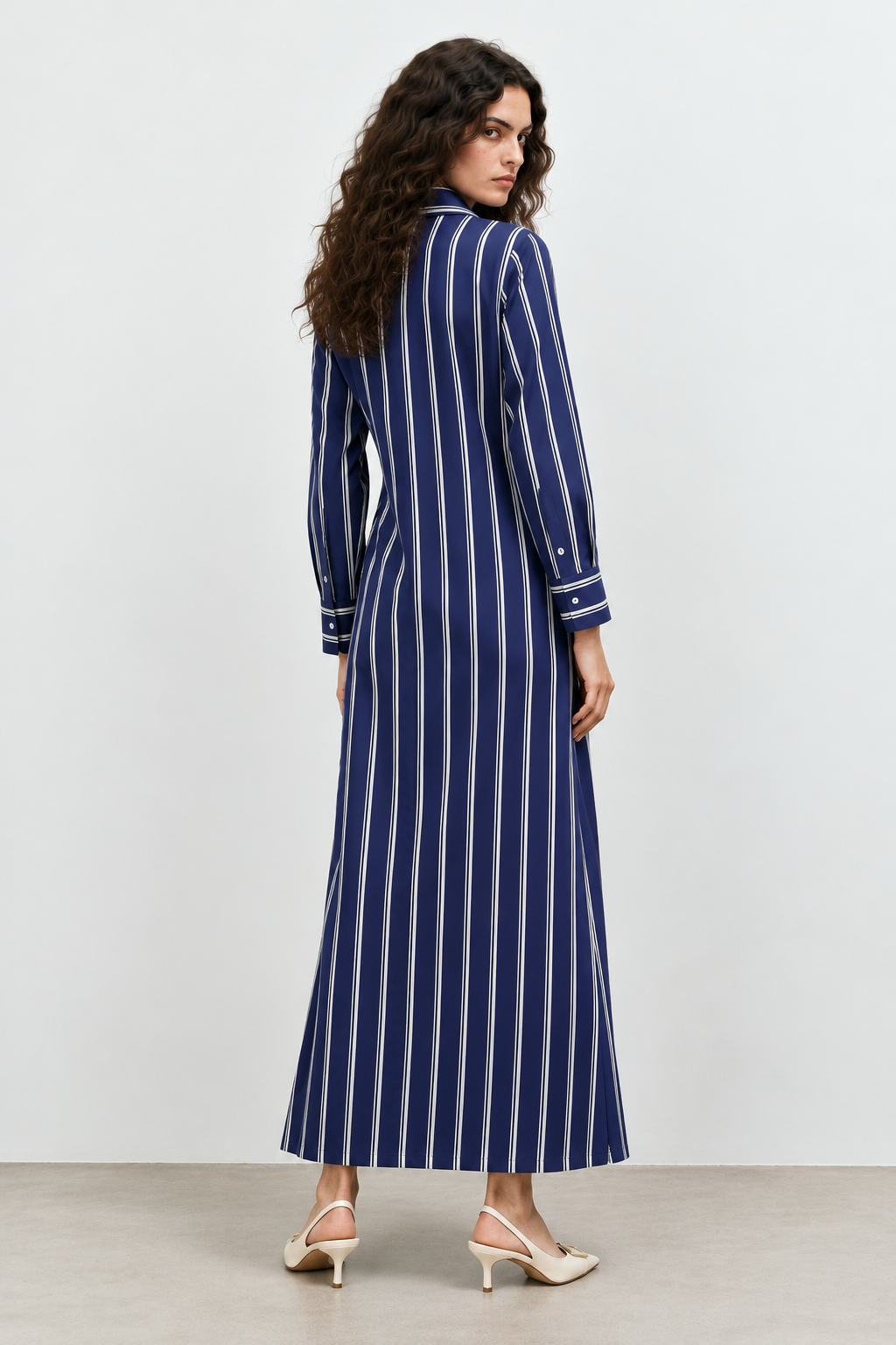 Sapphire Stripe Dress