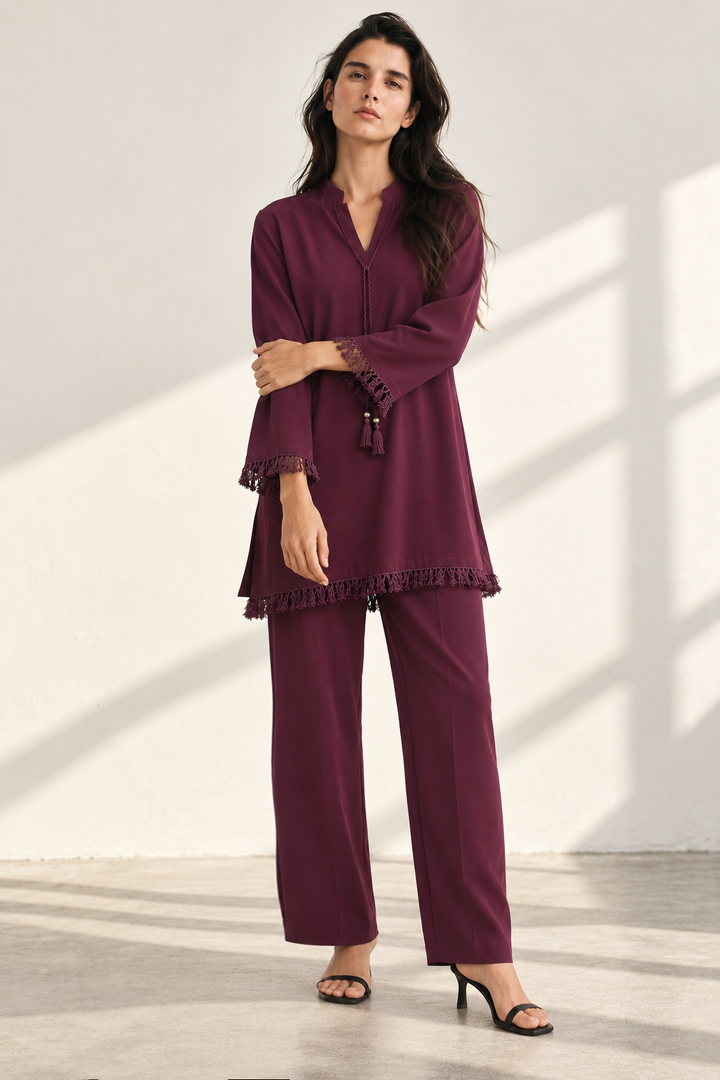 Plum Whisper Co-Ord
