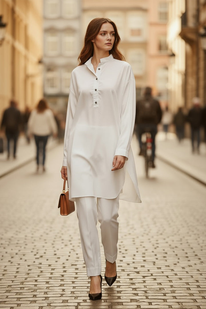 Basic White Co Ord Set