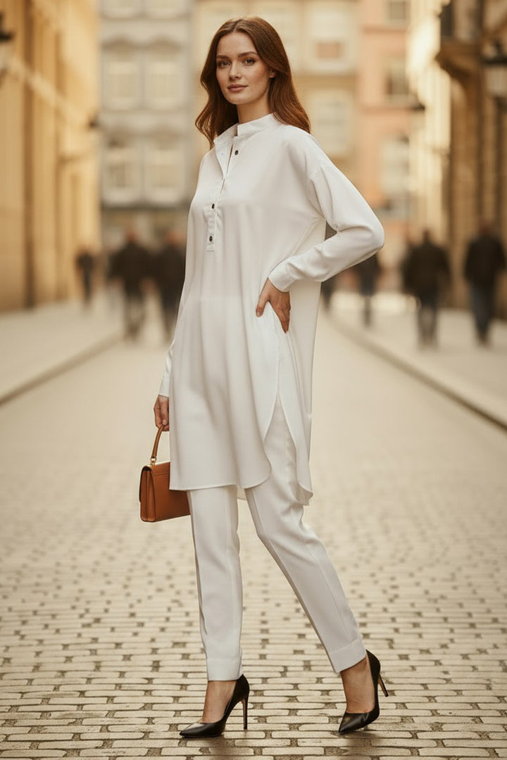 Basic White Co Ord Set