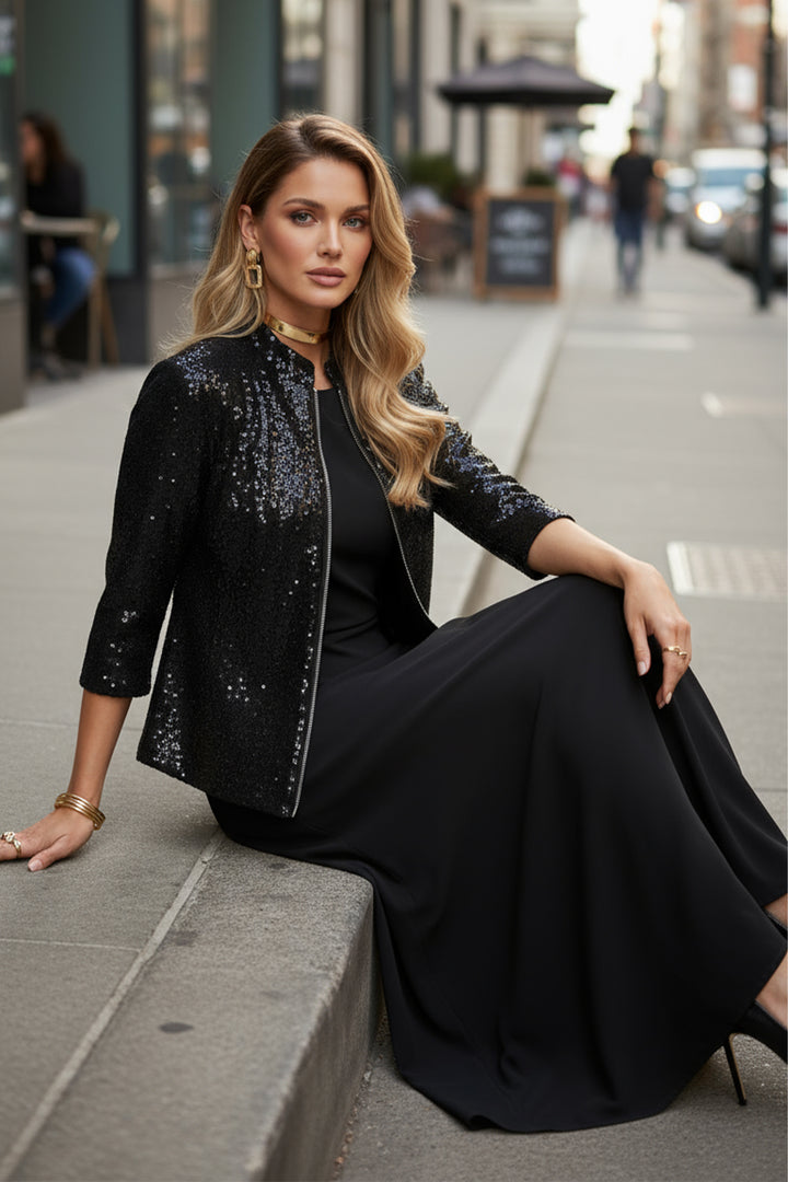 Elegant Layered Dress - 01