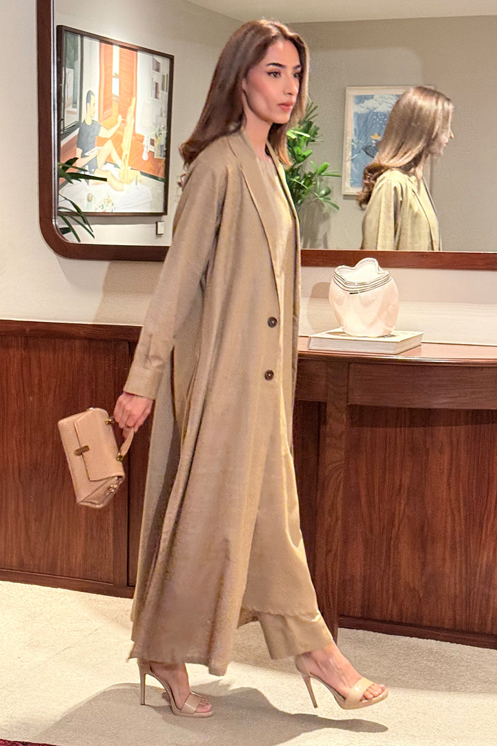 Khaddar Layered Dress