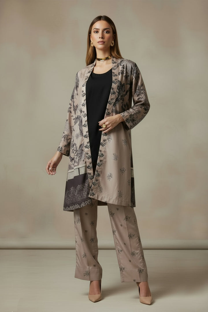 Printed Layered Dress