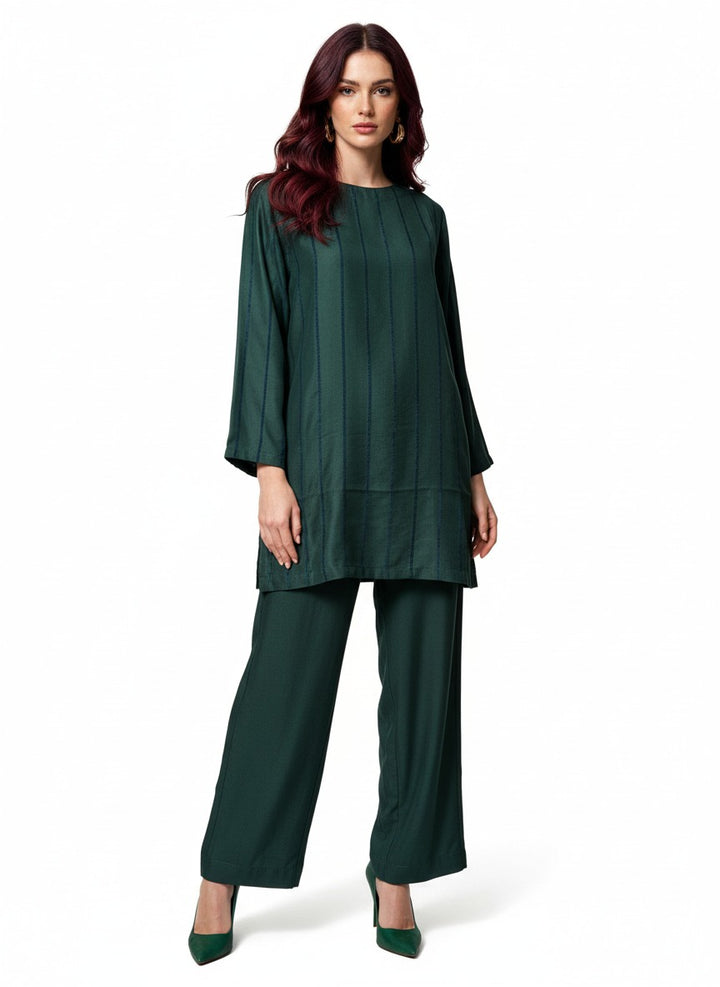 Bottle Green Co Ord set - 030