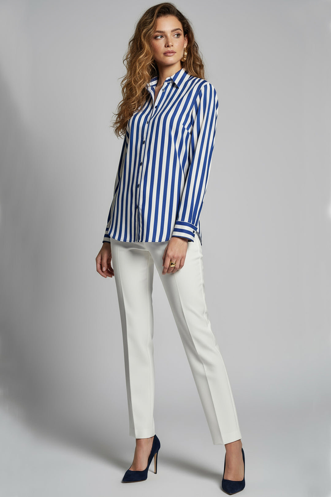 Royal Stripe Shirt
