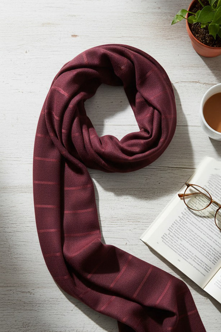 Maroon Scarf