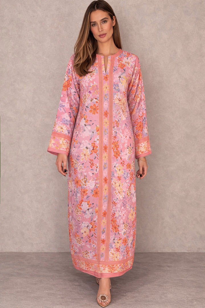Floral Blush Kaftan