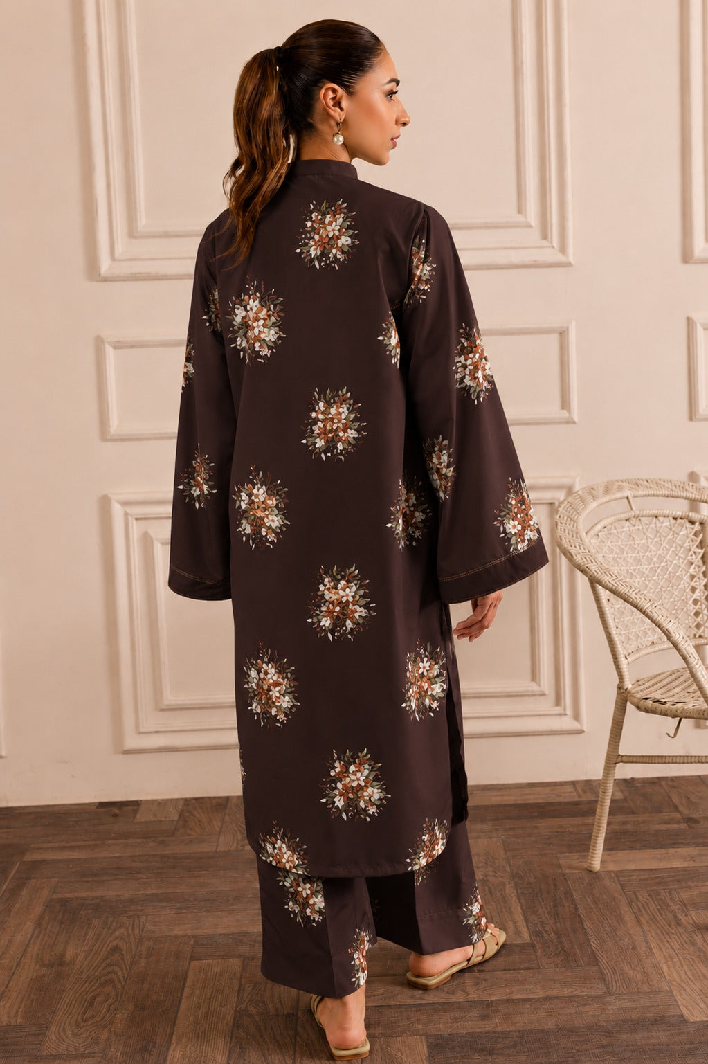2 Piece - Printed Suit- 004