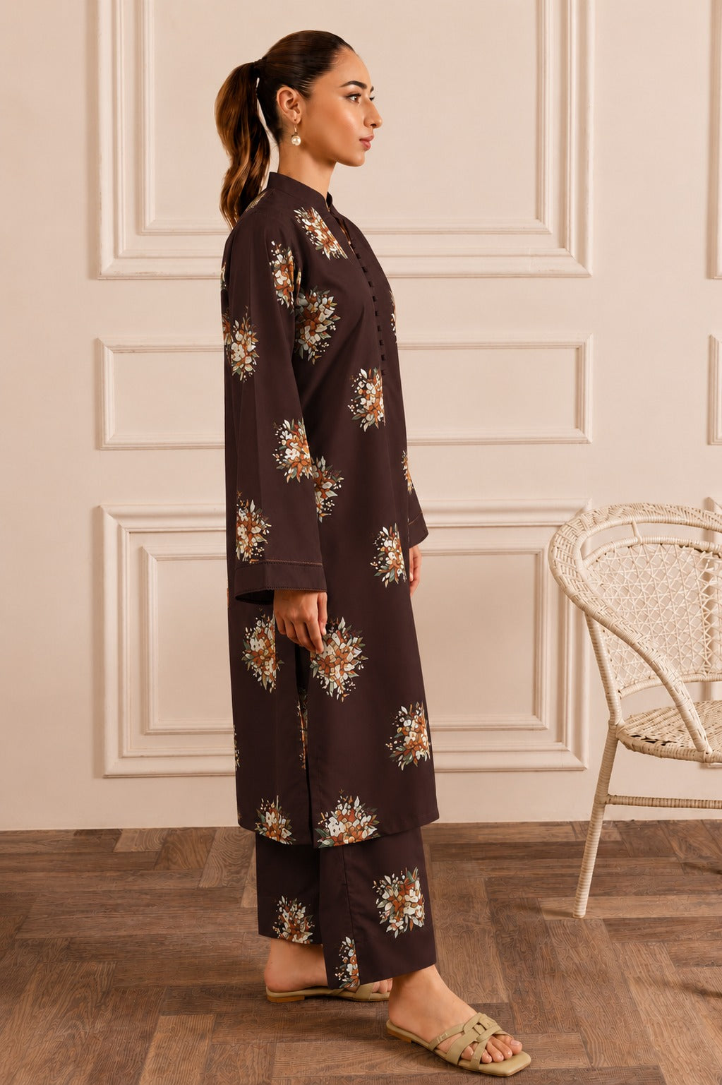 2 Piece - Printed Suit- 004