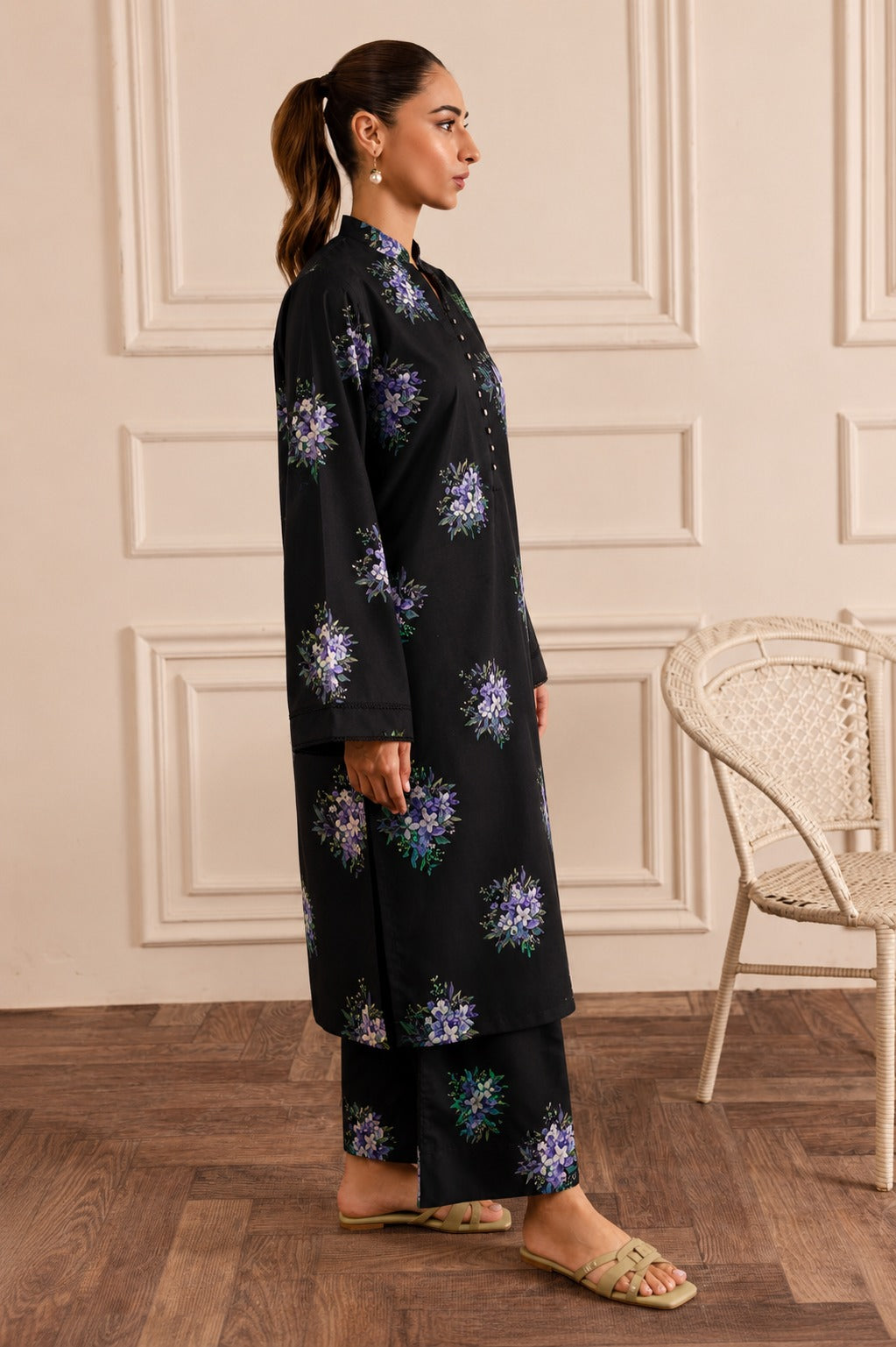 2 Piece - Printed Suit- 005