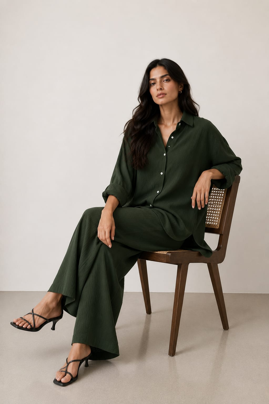 Green Co Ord Set - 03