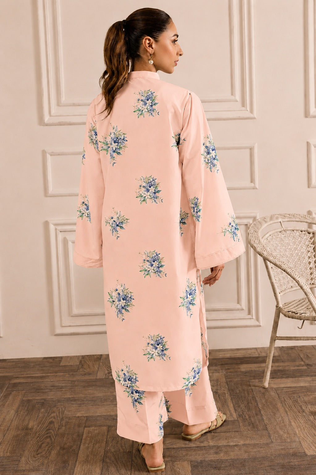 2 Piece - Printed Suit- 003