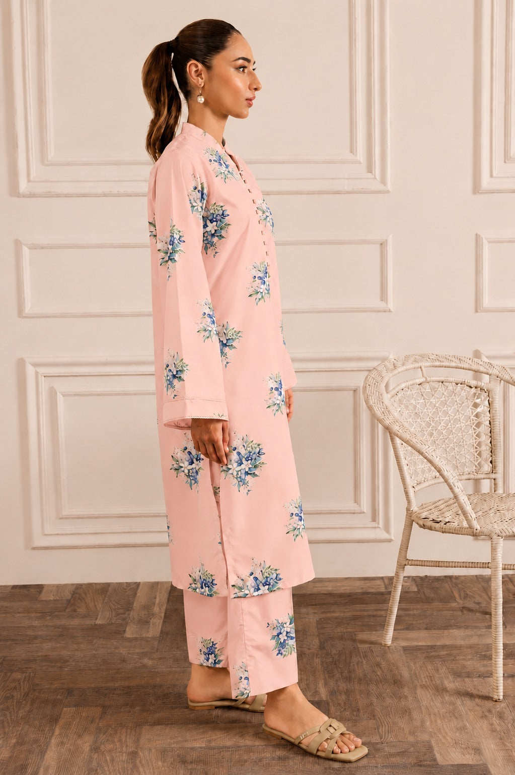 2 Piece - Printed Suit- 003
