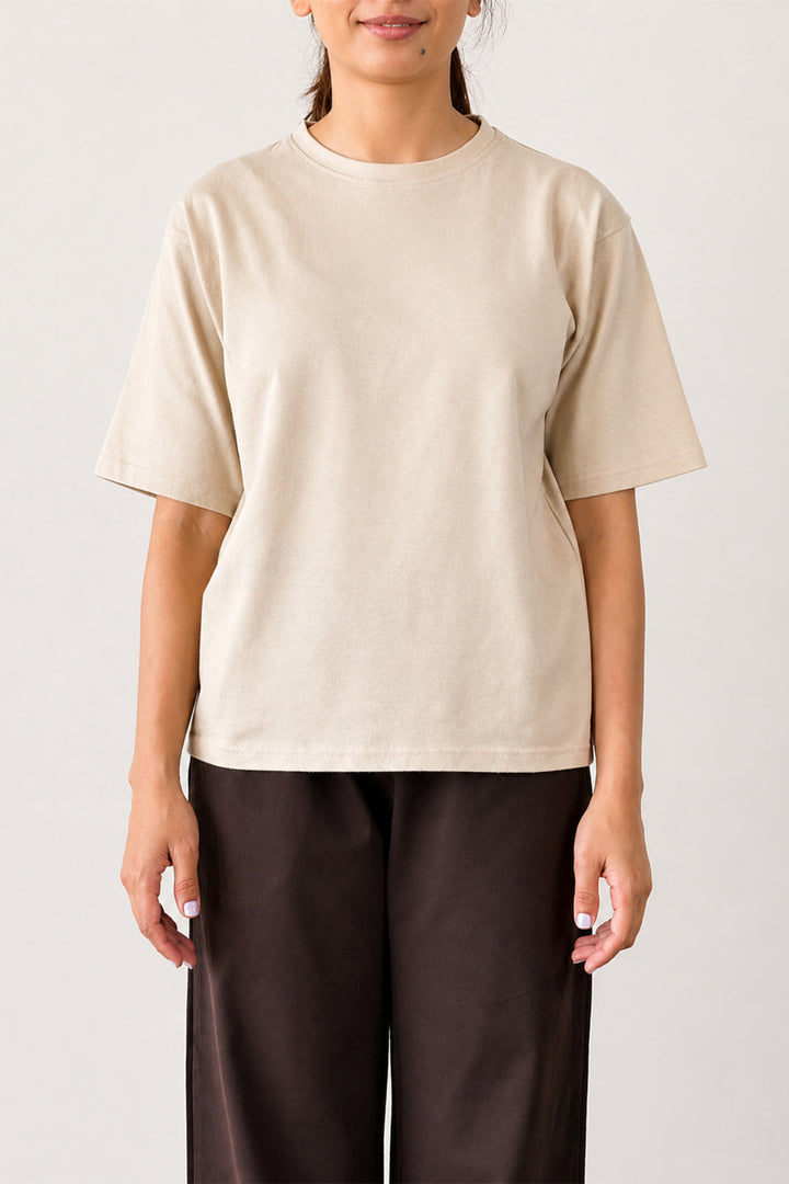 RELAXED COTTON T-SHIRT