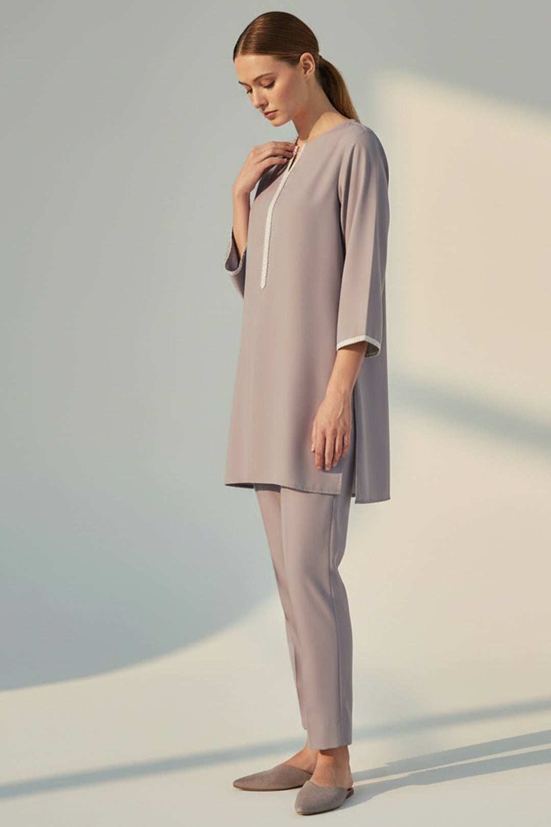 Opera Mauve Co Ord Set -01