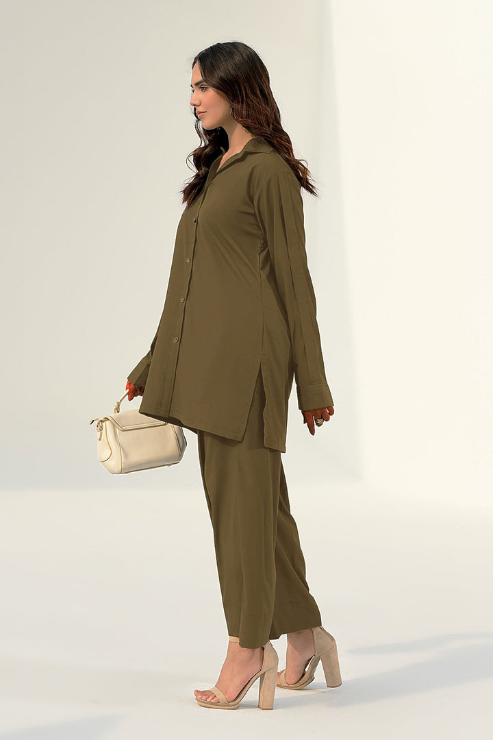 Army Green Grip Tunic - Peach Republic