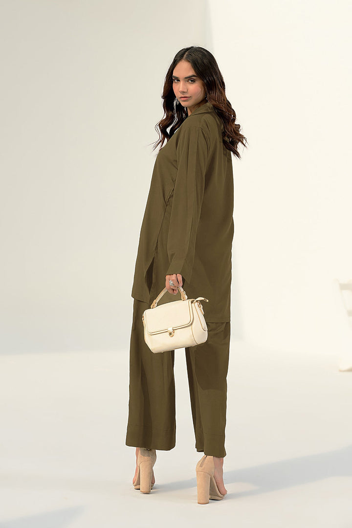 Army Green Grip Tunic - Peach Republic