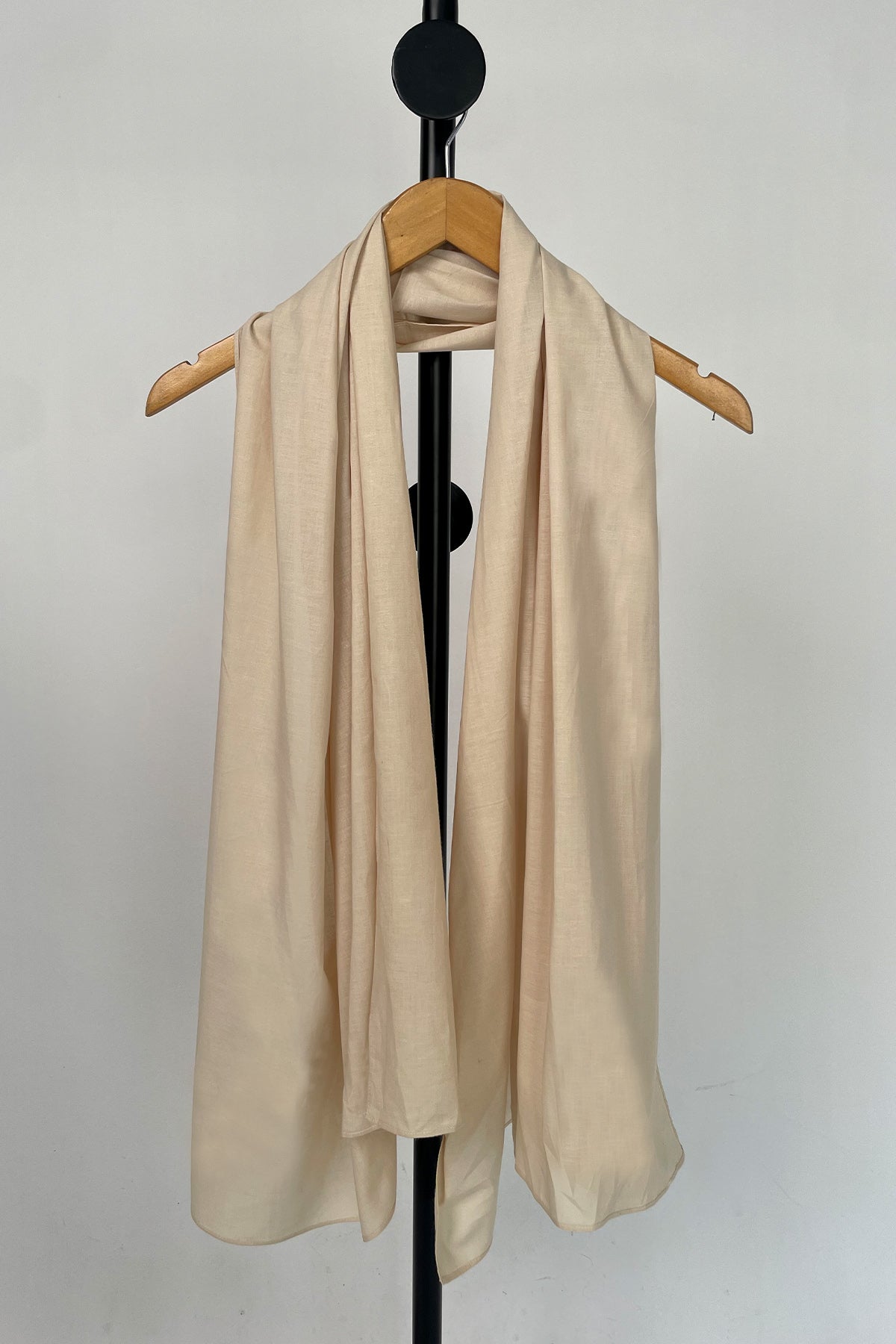 Beige Cambric Scarf - Peach Republic