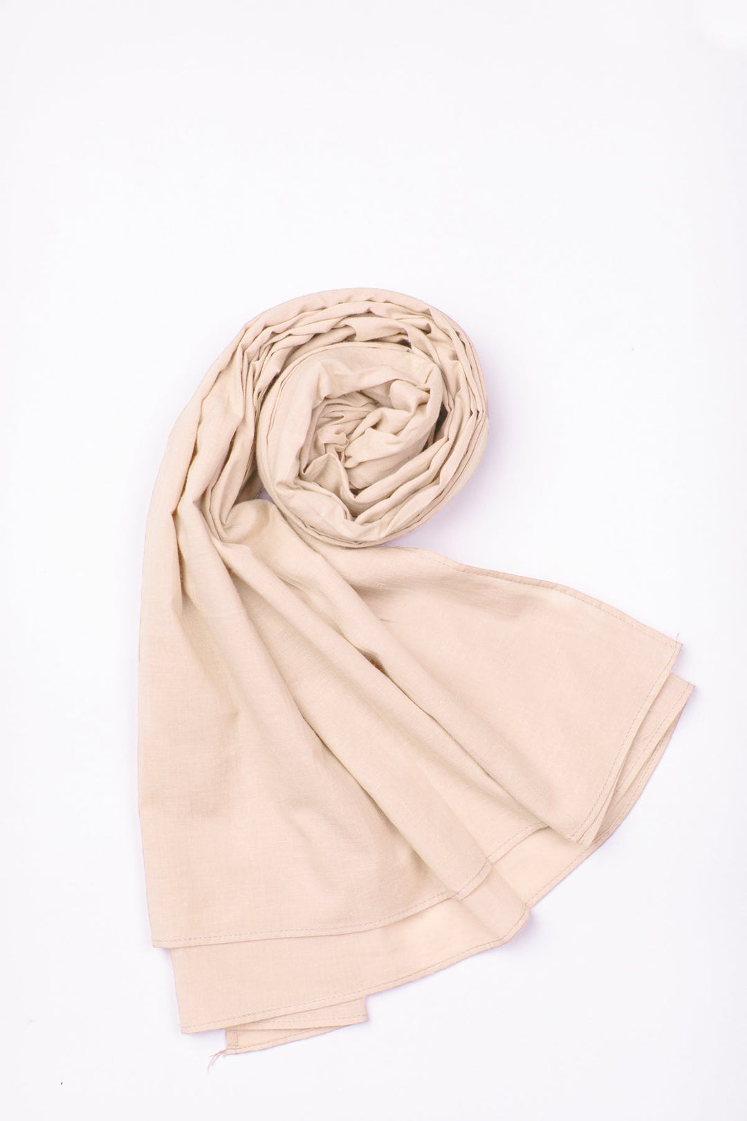 Beige Cambric Scarf - Peach Republic