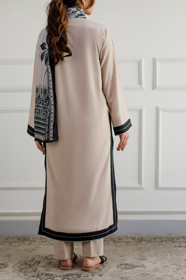Beige Dress - Peach Republic