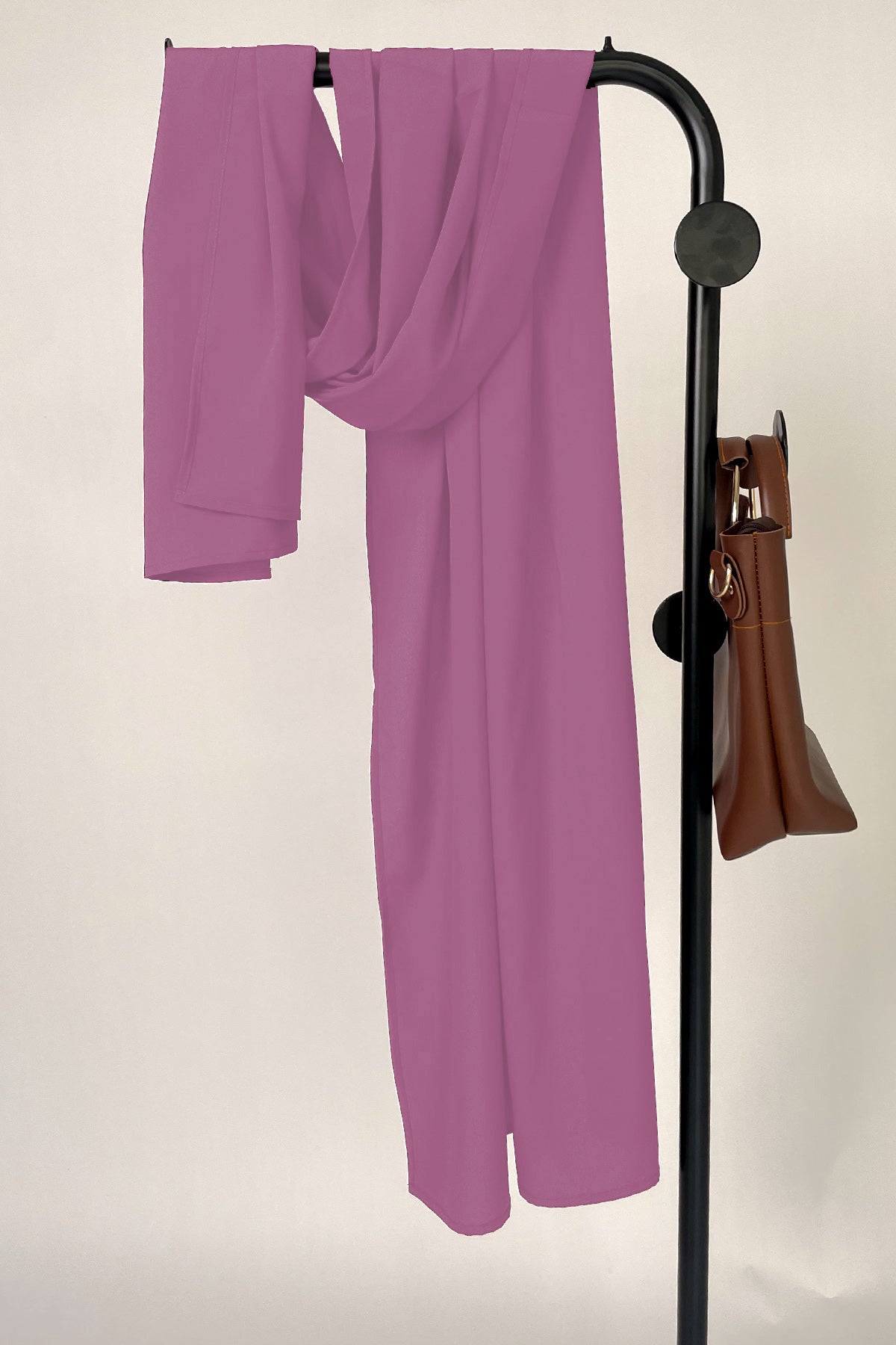 Blush Pink Plain Scarf - Peach Republic