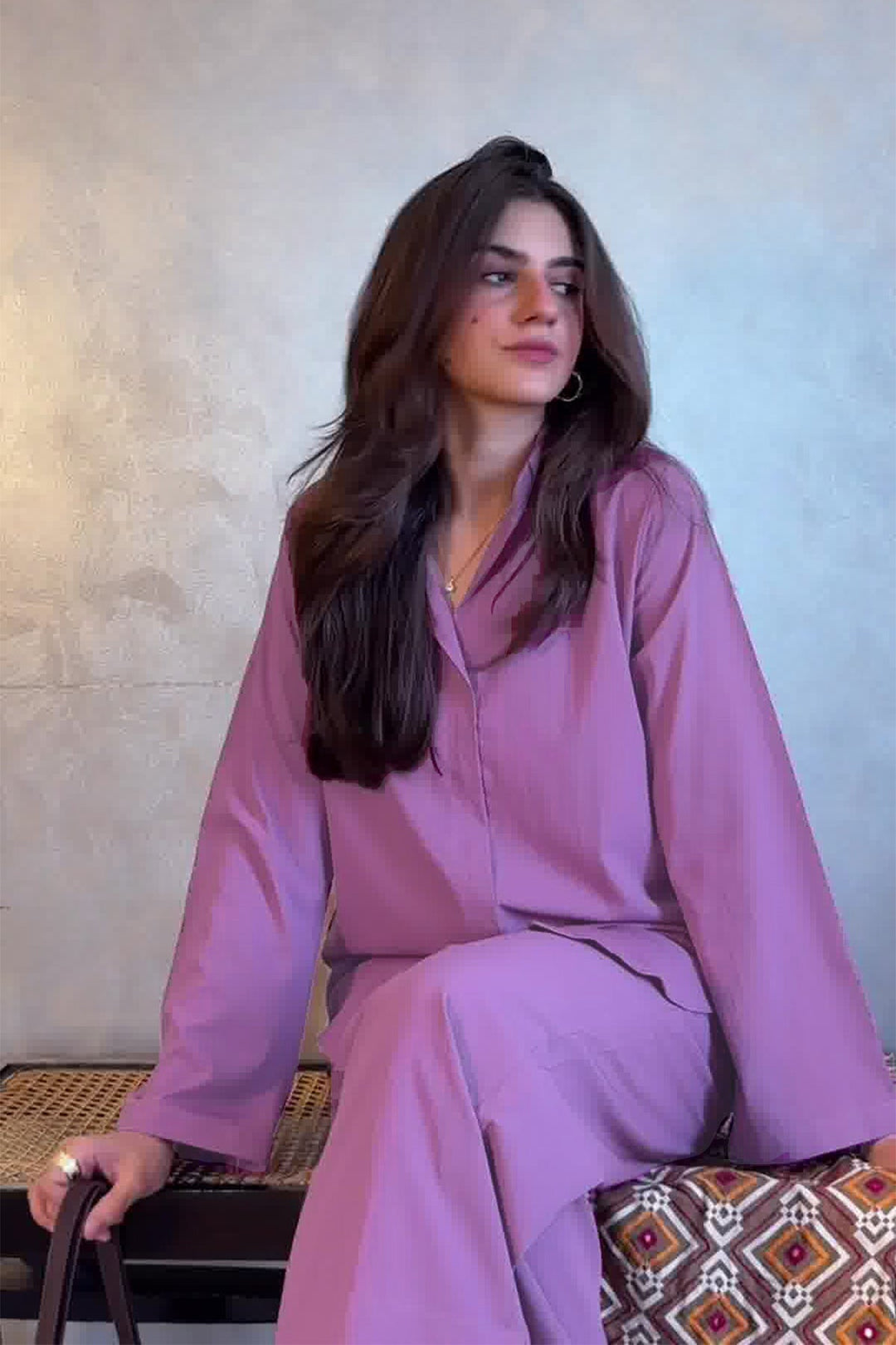 Blush pink Tunic Dress - Peach Republic