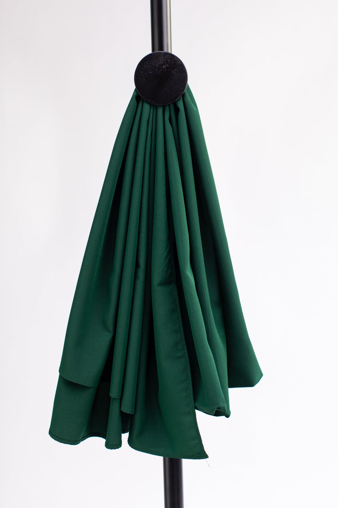 Bottle Green Plain Scarf - Peach Republic