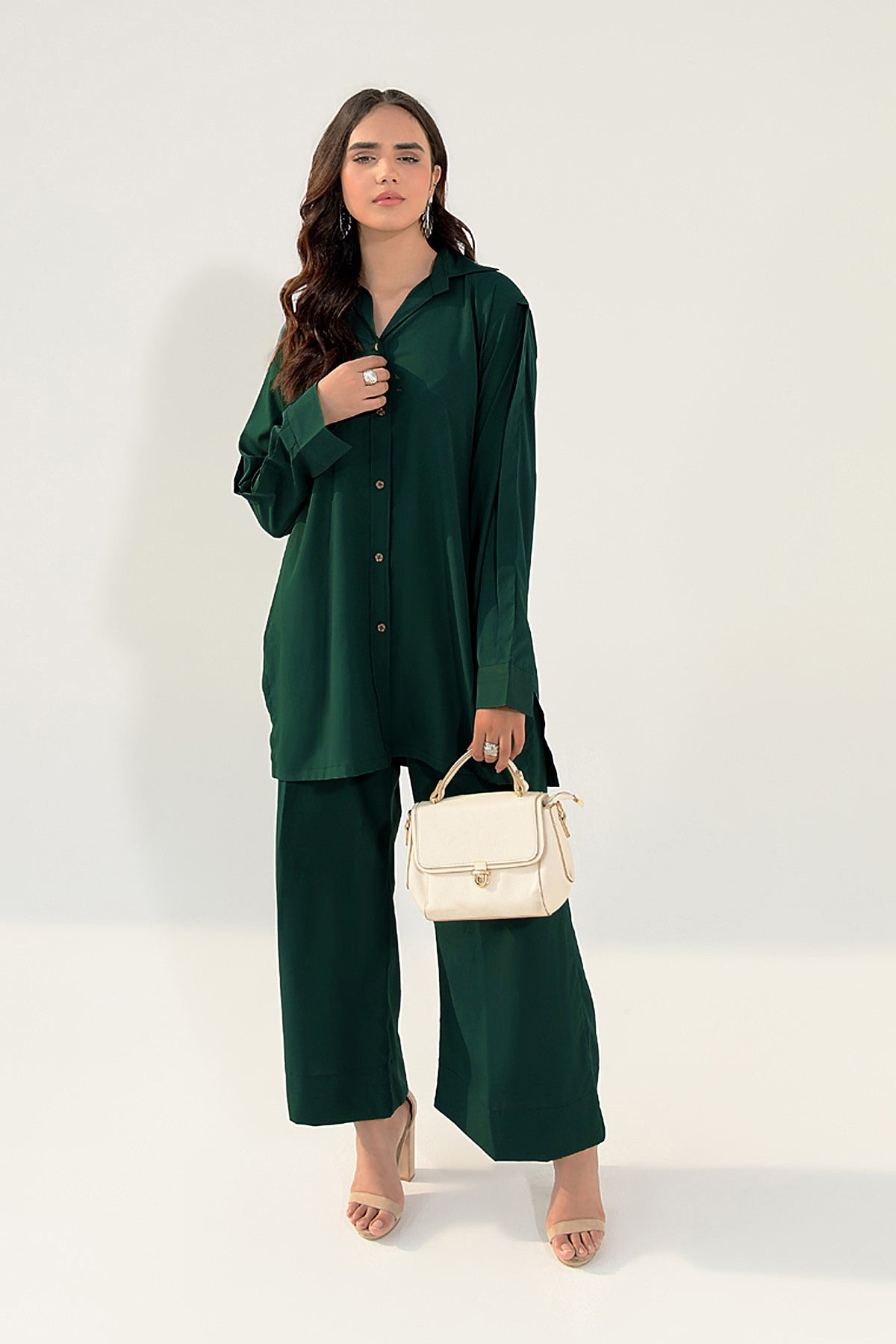 Classic Button-Down Co Ord Set