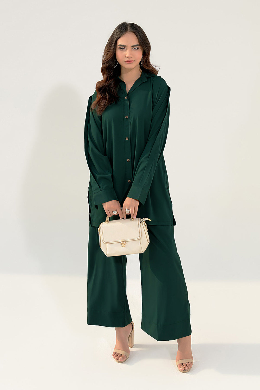 Button-Down Co Ord Set - 01