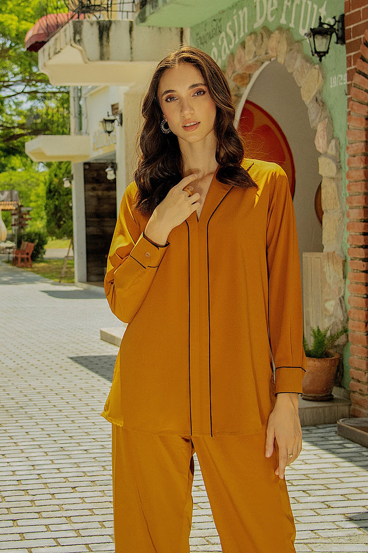 Caramel Co Ord Set - Peach Republic