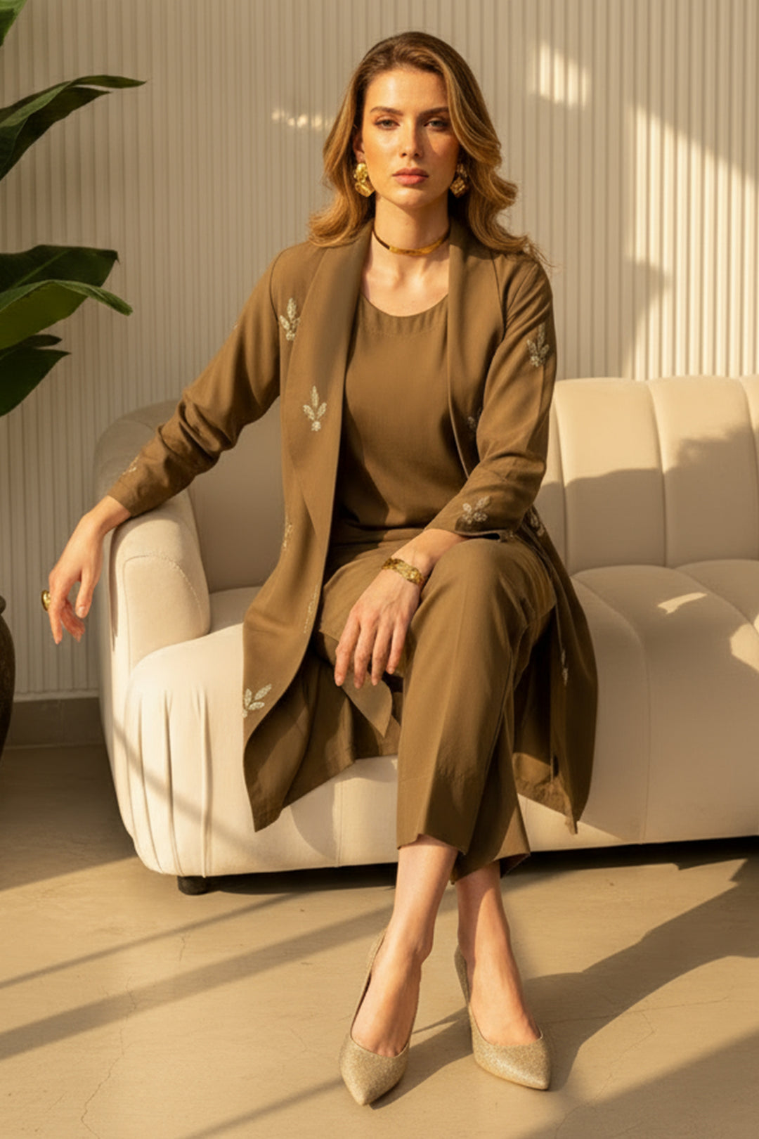 3 Pcs Layered Dress- 001