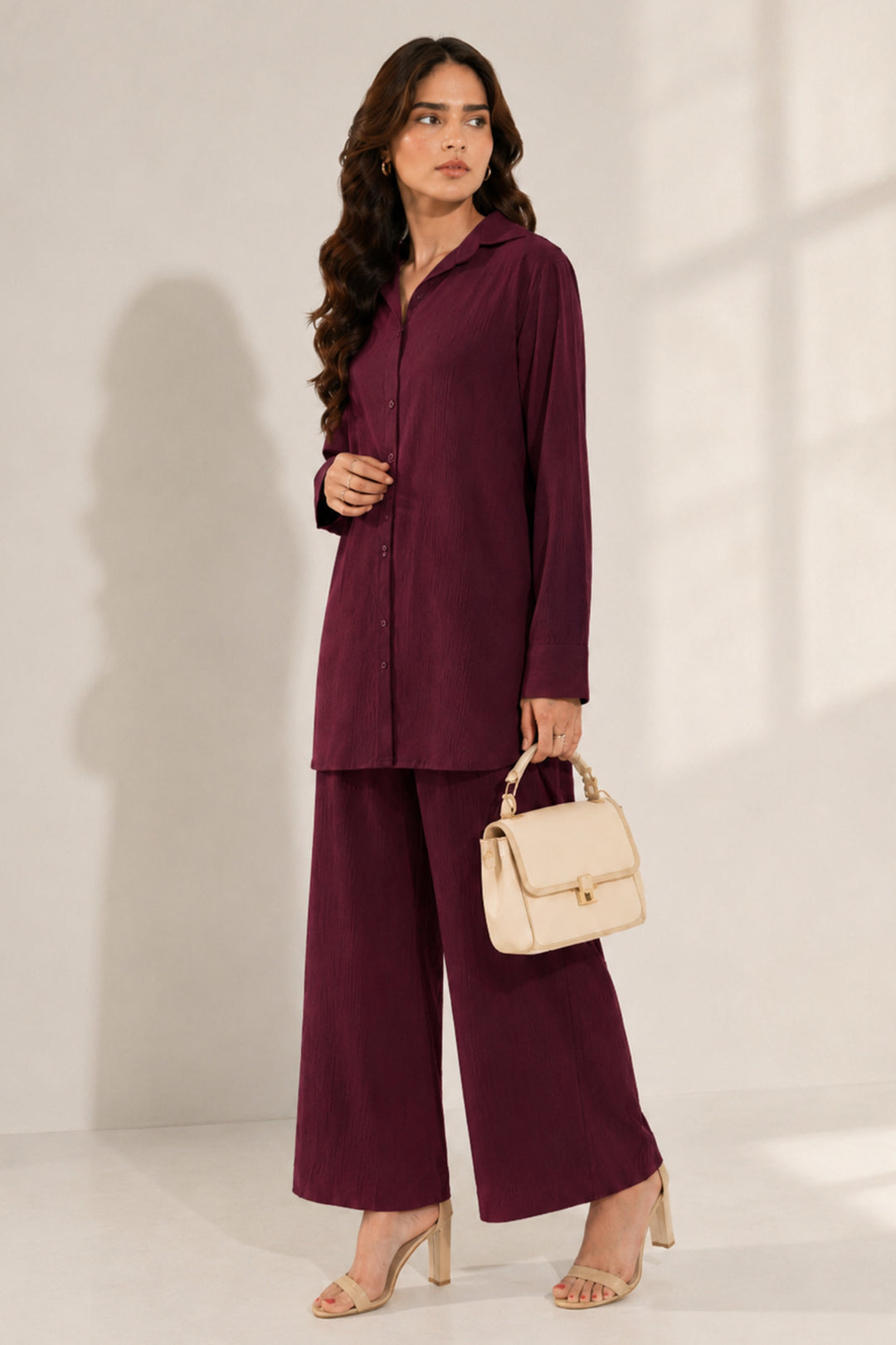 Button-Down Co Ord Set - 03