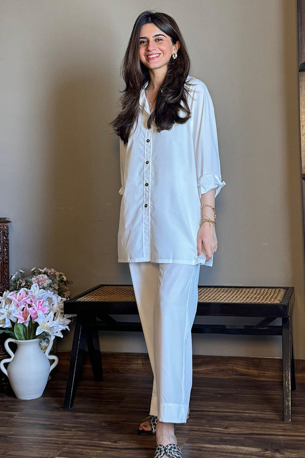 Button-Down Co Ord Set