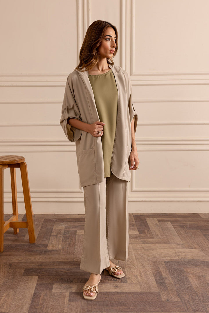 Classic Co Ord Set - 01 - Peach Republic
