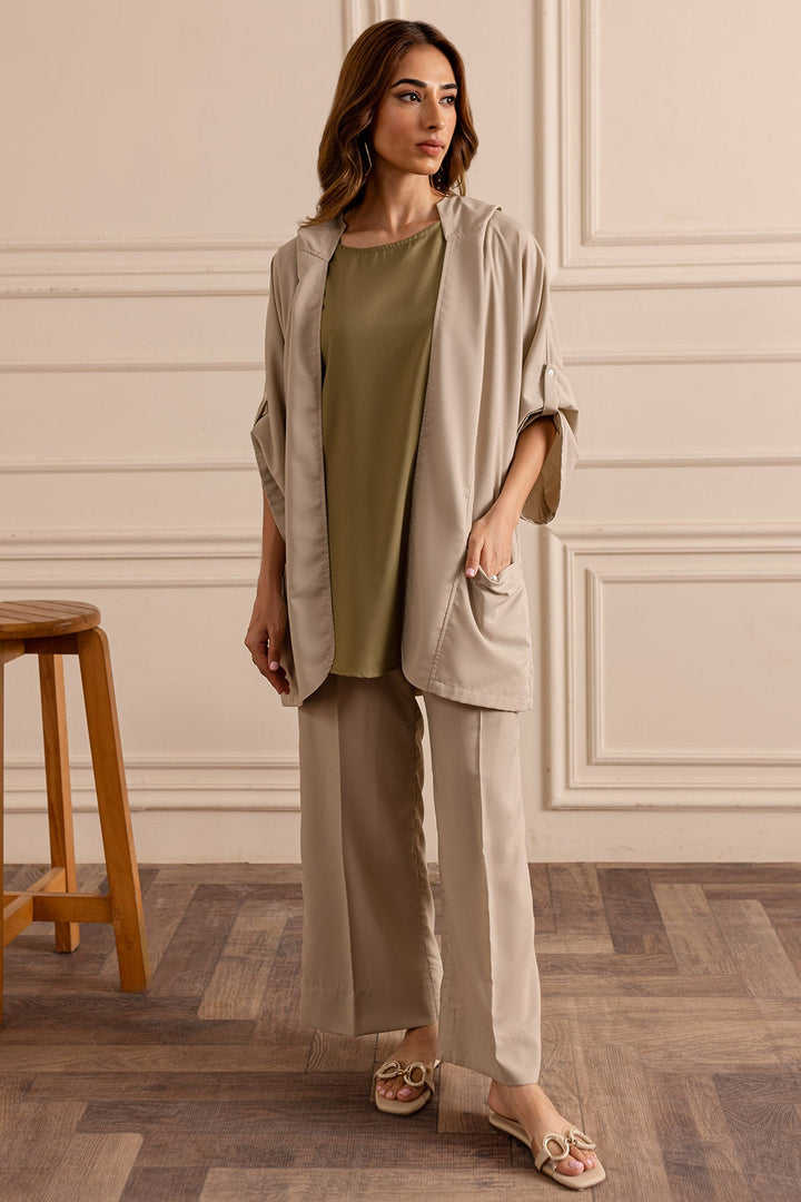 Classic Co Ord Set - 01 - Peach Republic