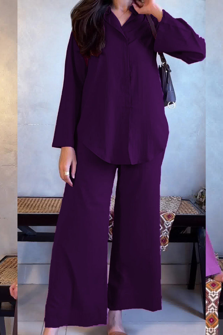 Plum Co Ord Set - 02