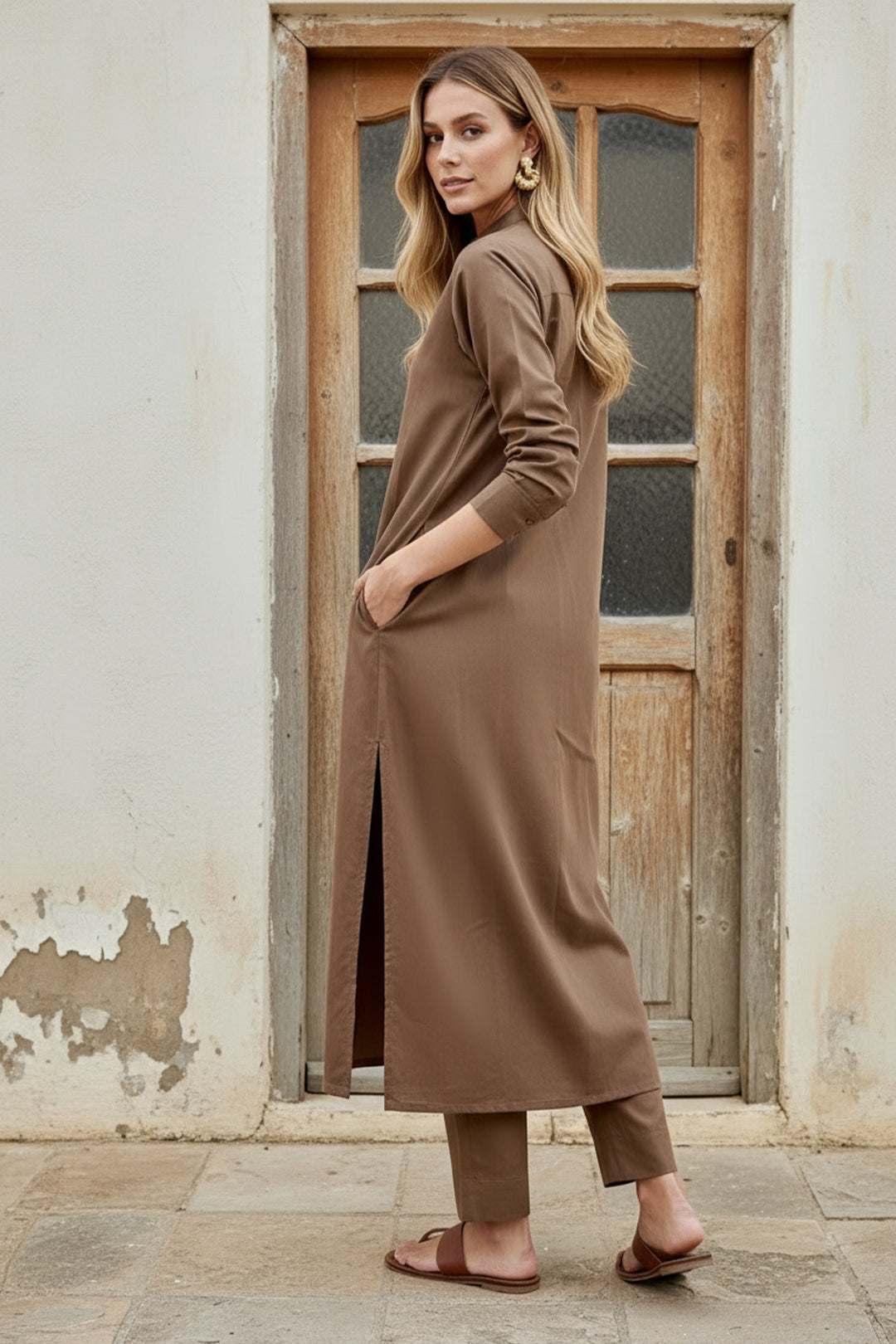 Button-Down Dress