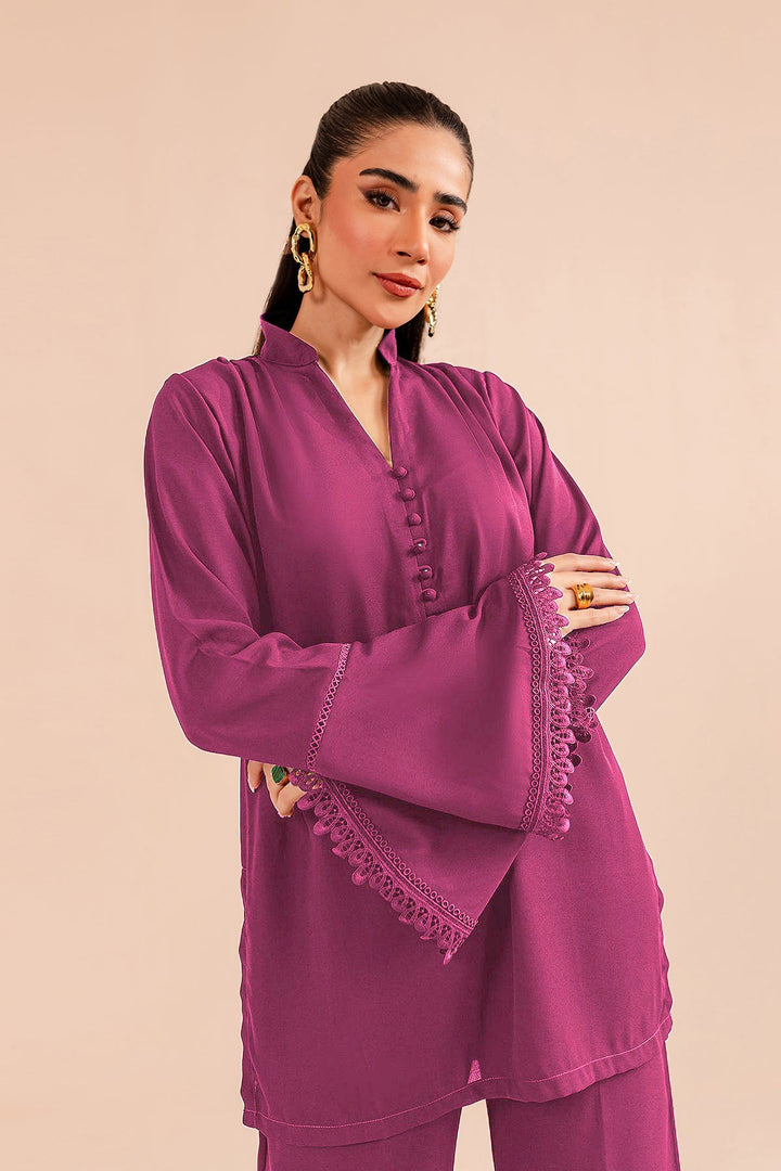 Deep Pink Classic Tunic - Peach Republic