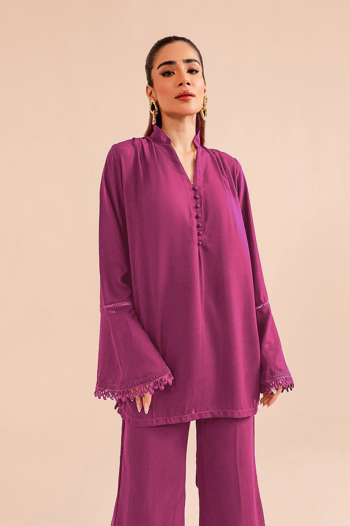 Deep Pink Classic Tunic - Peach Republic