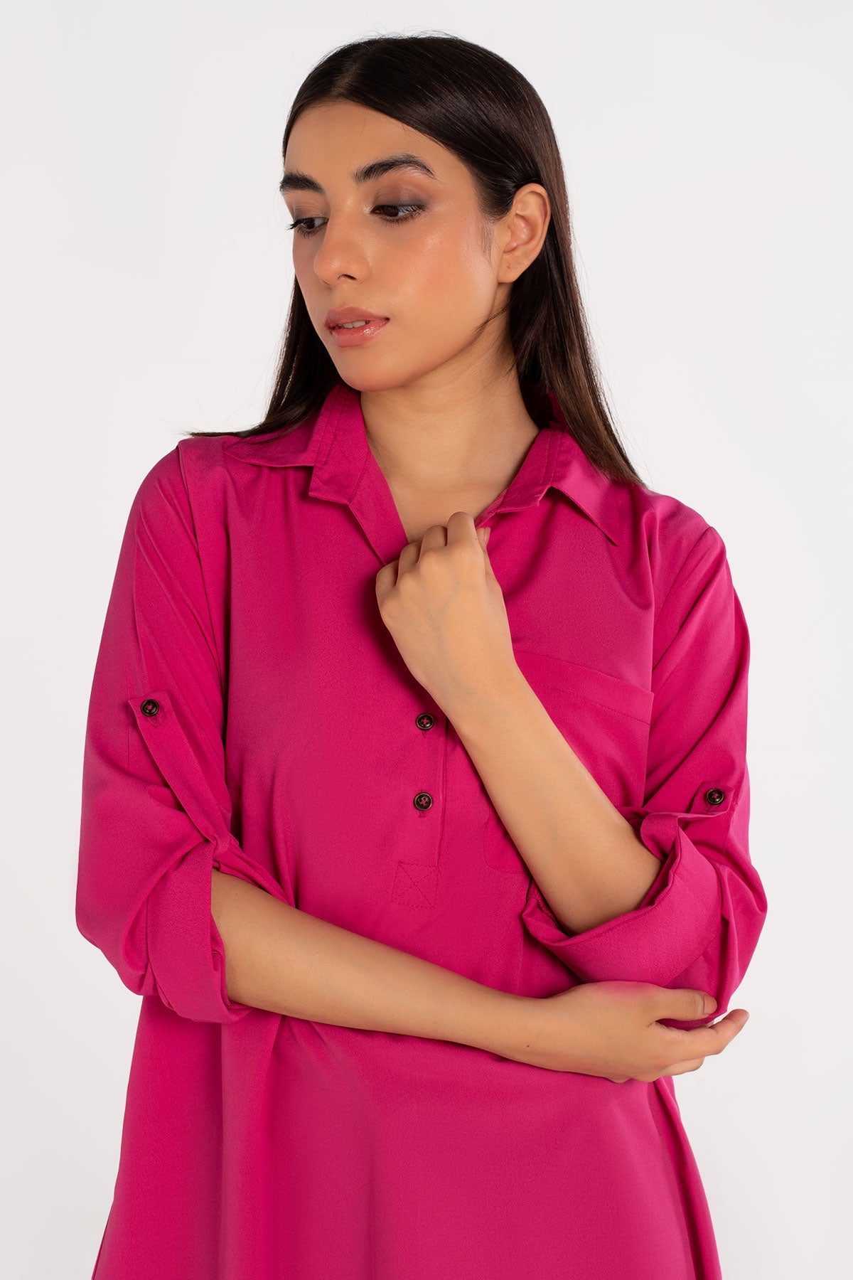 Deep Pink Top - Peach Republic