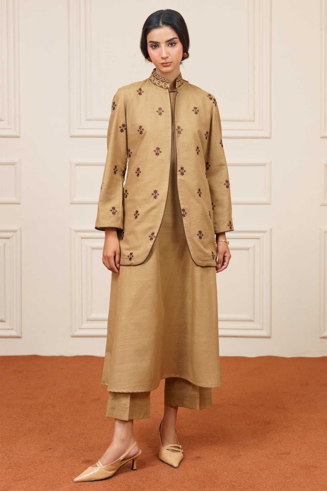 3 Pcs Layered Dress - 004