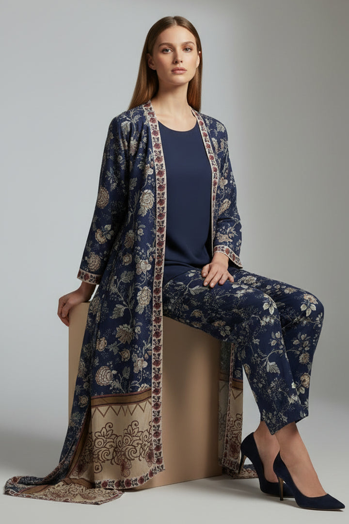 Printed Layered Dress - 03