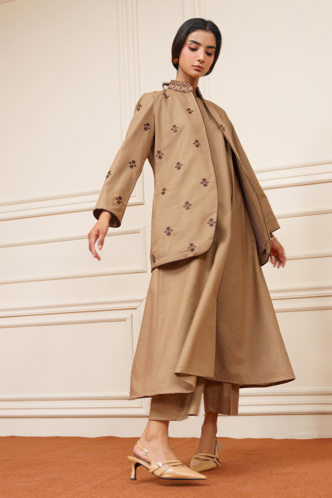 3 Pcs Layered Dress - 004